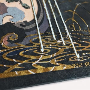 Your Echoes, They Shake and Shape Me by Patrick Gannon  Image: Your Echoes, They Shake and Shape Me • detail: ripples