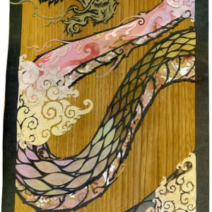 The Fiercest Raveling by Patrick Gannon  Image: The Fiercest Raveling • detail: scales