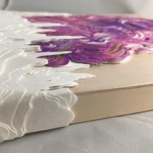 Your Words Resound Undimmed (Flame Harmonics 3) by Patrick Gannon  Image: Your Words Resound Undimmed • detail:  right edge