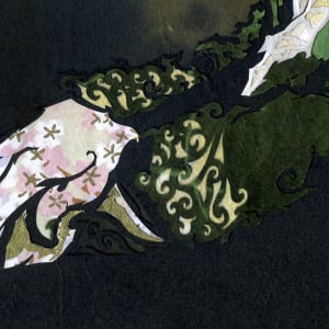 Portrait of the Lady in Green by Patrick Gannon  Image: Portrait of the Lady in Green • detail:  hands