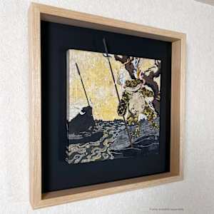 Guardians of the Golden River • Ogama by Patrick Gannon  Image: Guardians of the Golden River • Ogama • framed, angle