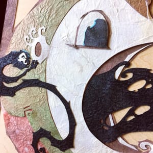 All the Little Things Said by Patrick Gannon  Image: All the Little Things Said • detail:  open mouth