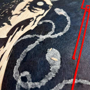 Mimi Nashi Hoichi by Patrick Gannon  Image: Mimi Nashi Hoichi, detail: the ghosts of long-dead samurai hunt for Hoichi