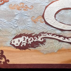 Flung Wide Open to the Snarl by Patrick Gannon  Image: Flung Wide Open to the Snarl, detail, head
