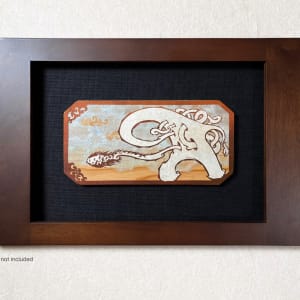 Flung Wide Open to the Snarl by Patrick Gannon  Image: Flung Wide Open to the Snarl, framed