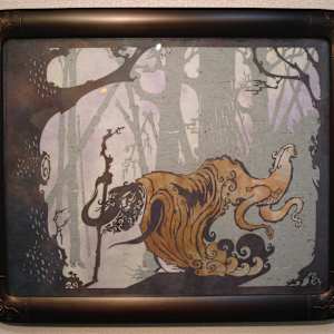 Traveling Cloak by Patrick Gannon  Image: Traveling Cloak • framed