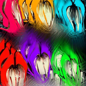 High Heels (Print) by Yvonne Cavens