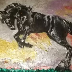 The Black horse by Yvonne Cavens, Image 7.