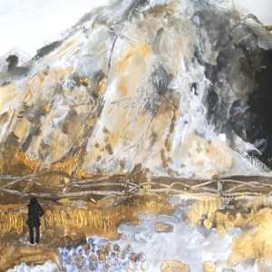 Gold mountain by Yvonne Cavens, Image 1.