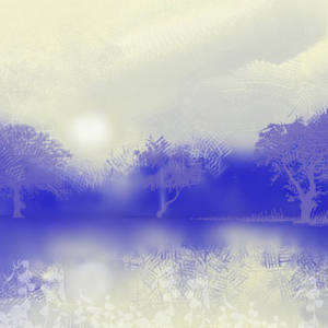 Blue Hues by Yvonne Cavens