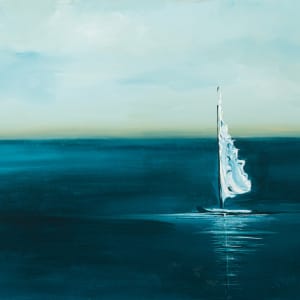 Sailboats on the Calm by Holly Diann Harris