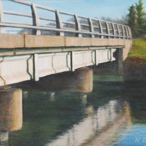 Winter Bay Bridge by Rebeka Darylin