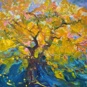 Tree of Golden Fruits by Gay P Cox