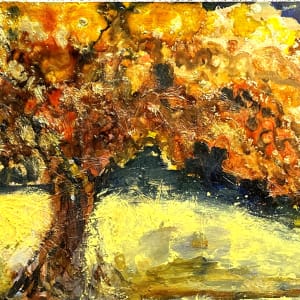 Golden Tree by Gay P Cox