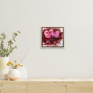 Sweet Nest by Gay P Cox  Image: Exclusive at Red Raven Art Company, Lancaster PA. https://redravenartcompany.com/artist/gay-cox/