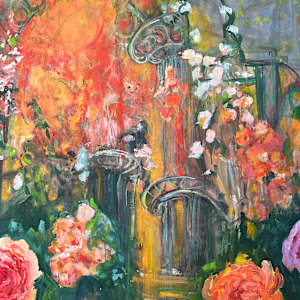 Rose Arbor Reflections by Gay P Cox  Image: Detail 3
