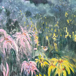 Moonlight Meadows by Gay P Cox  Image: Detail 1