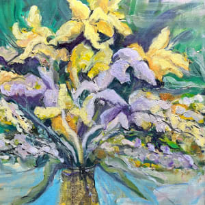 Spring Vase by Gay P Cox