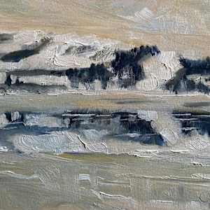 Ice Reflection by Cheryl Potter