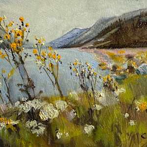 Moose Lake Vista by Cheryl Potter