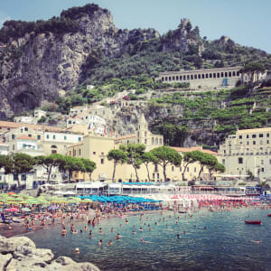 Amalfi Waterfront by Peter Mendelson