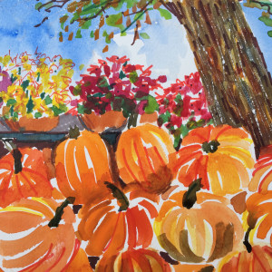 Kirkwood Pumpkins by JANE M. MASON