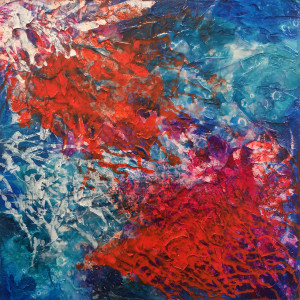 Gulf Coast: Flower Gardens #14 - Fire Coral by Amy Lanier
