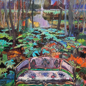 Living Room (#5) Jeweled by Annie Helmericks-Louder