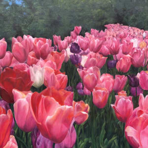 Tulips' Riot by Valeria Carballo