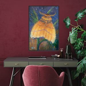 Night knight by Elena Turgeneva 