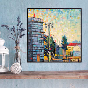 Evening Light - Embankment by Elena Turgeneva  Image: Gift this masterpiece to an art enthusiast or collector