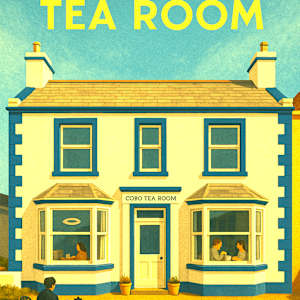 Cobo Tea Room digital illustration by michelle