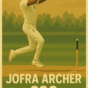 Jofra Archer 693 digital art by michelle