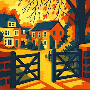 Stocks Backgate digital illustration by michelle