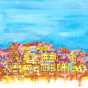 Town Skyline No 1 by michelle