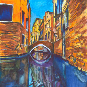 Venice Canal Reflections by michelle