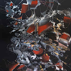 Coal Seam Fires by Christina McPhee  Image: Detail, Coal Seam Fires