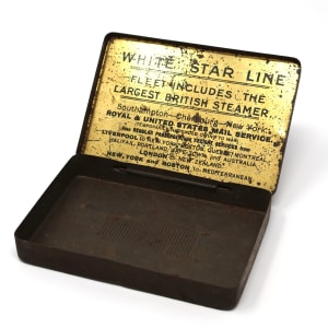 White Star Line Cigarette Tin 