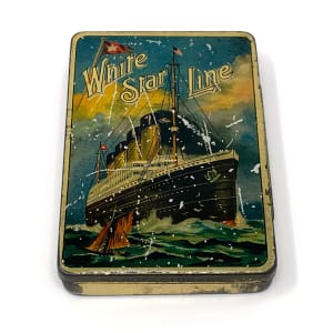 Titanic Advertising Cigarette Tin by W. Ariel Gray & Co.