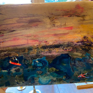 Surfs up! by Sue Warhaftig