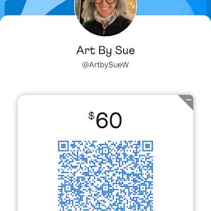 Creamer by Sue Warhaftig  Image: QR code to purchase
