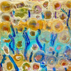 Shiny happy flowers by Sue Warhaftig