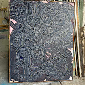 "Everything Now" by Daisy-Anne Dickson  Image: Framed with reclaimed wood