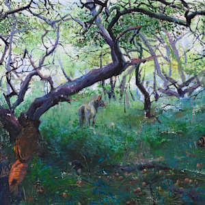 Noor in de betoverde boomgaard by Anna Maria Vargiu, Image 1.