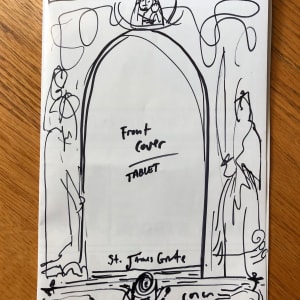 St. James Gate by CORCORAN  Image: The first sketch.