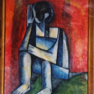 Abstract Thinker #1 by CORCORAN