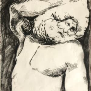 sketch of a man (after Rodin) by CORCORAN