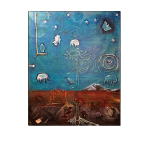 Untitled - Galaxie Landscape by CORCORAN 