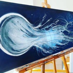OCEAN SAPPHIRE by SKEYES ART 