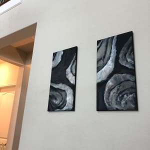 Sea Shell diptych by Sara Nygård-Hätönen